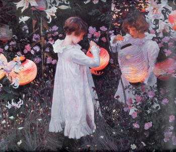 John Singer Sargent : Carnation, Lily, Lily, Rose